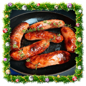 <span style="color: #ffffff;">F</span><br><span style="color: #ff0000;">XMAS Fayre</span><br><span style="color: #000000;">Thin Premium Pork Sausages 1Kg</span>